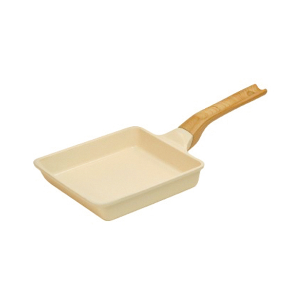 軽くて使いやすいセラミックフライパンシリーズ　エッグパン