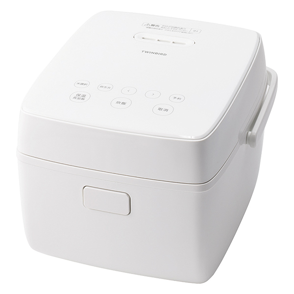 ツインバード はやくておいしい3合IH炊飯器