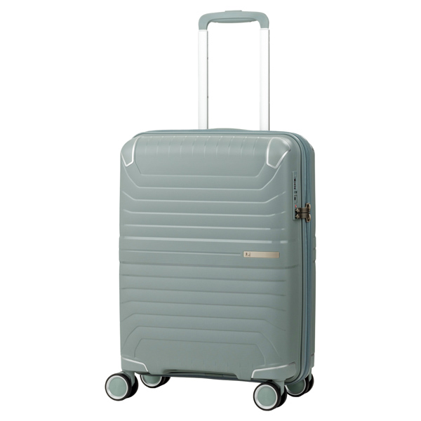 ファスナー付きキャリーケース 36L ミストグリーン