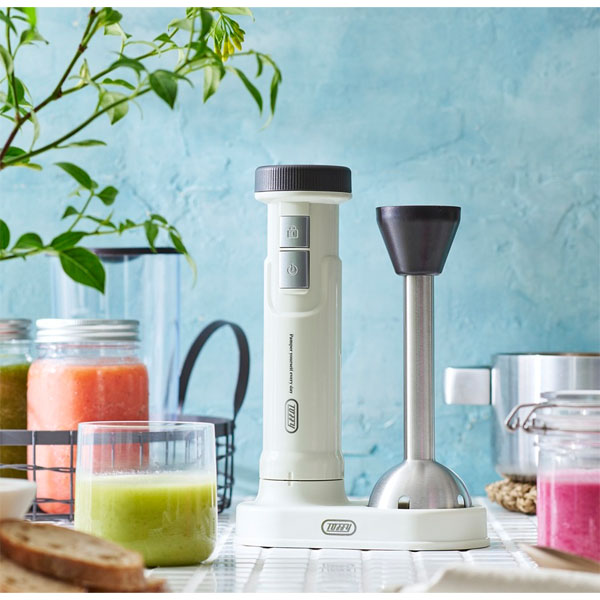 Toffy コードレスハンドブレンダー アッシュホワイト