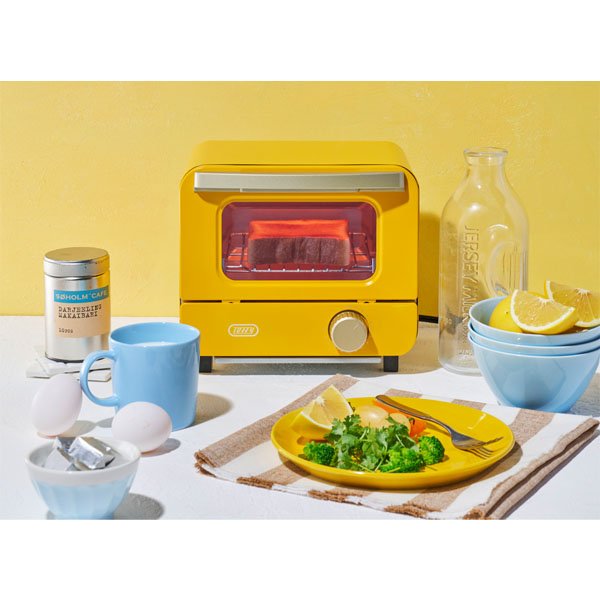 Toffy オーブントースター ミニ カナリアイエロー