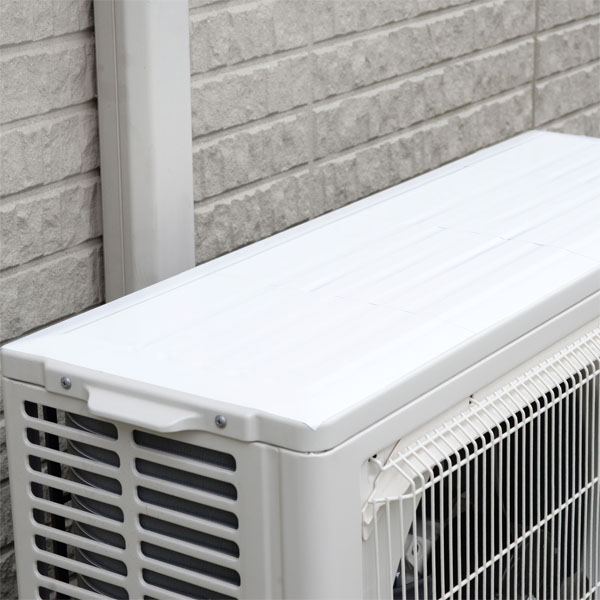 エアコンの室外機を守ります(4枚組)